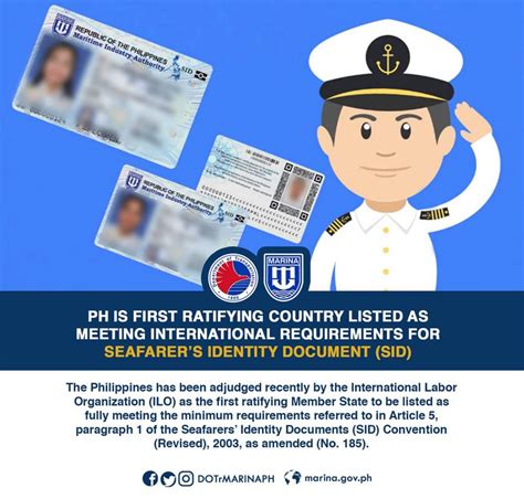 marina sid requirements|MARITIME INDUSTRY AUTHORITY.